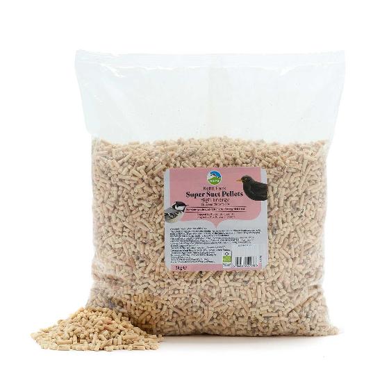 Super suet pellets - high energy 3kg refill product photo side L