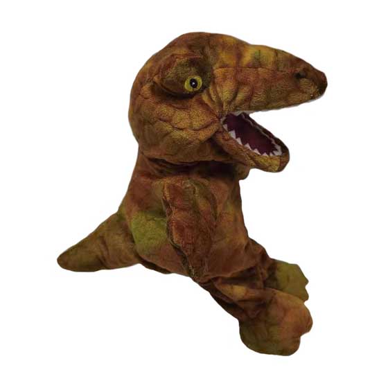 Eco t-rex walking dinosaur hand puppet 32cm product photo side L