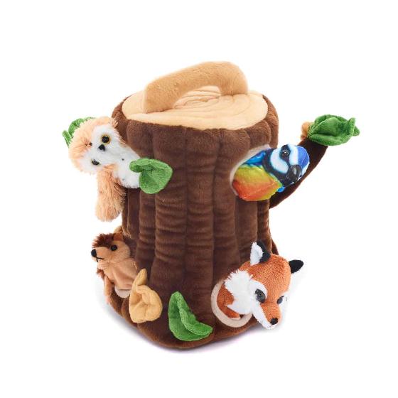 Tree house hideaway puppet product photo front L