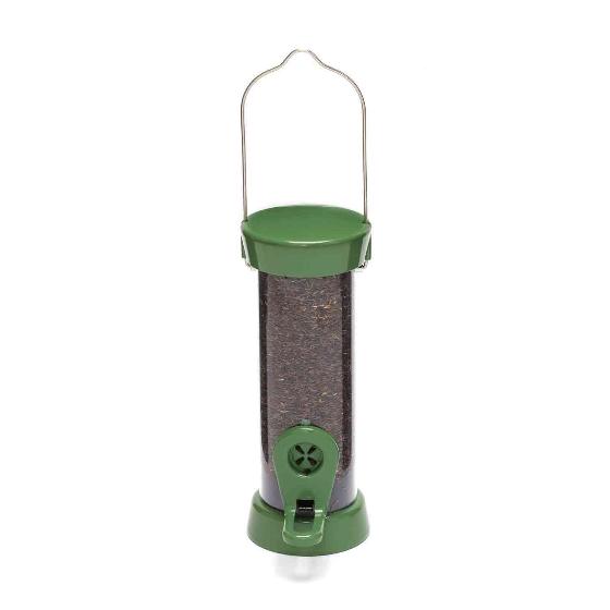 RSPB Ultimate easy-clean® nyjer seed bird feeder, small product photo side L