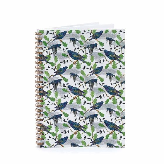 Wild Isles starling murmuration A5 notebook product photo default L