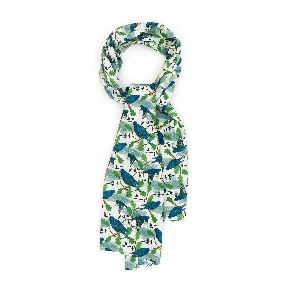 Wild Isles starling murmuration scarf product photo side L