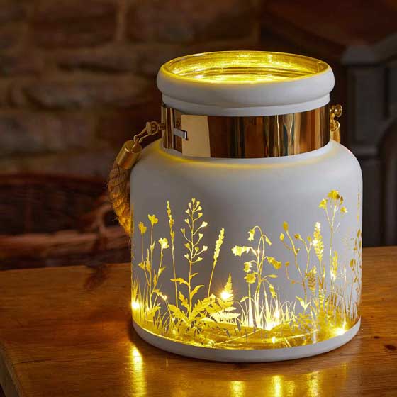 Wildflower meadow candle lantern product photo default L