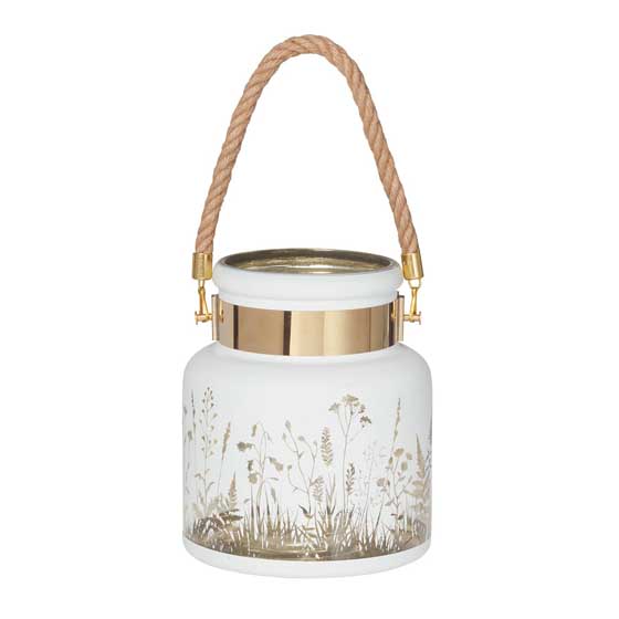 Wildflower meadow candle lantern product photo front L