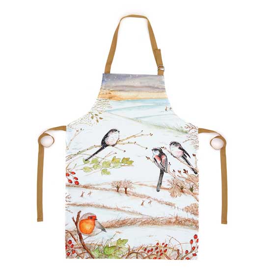 RSPB Winter birds apron product photo default L
