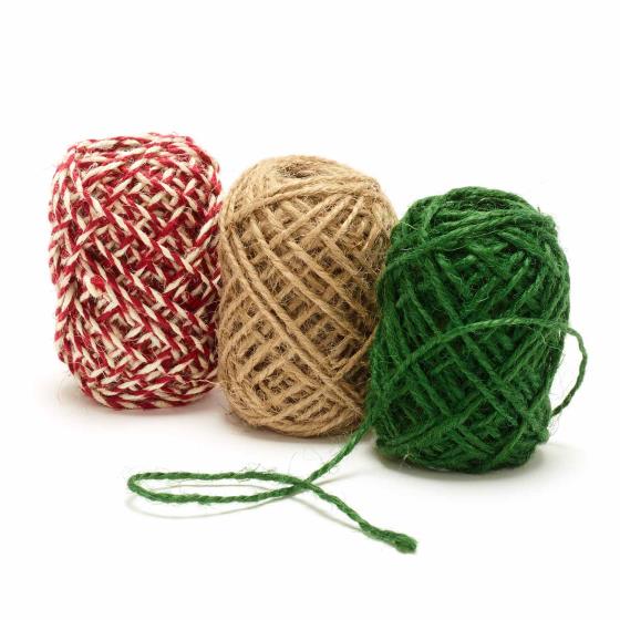 Wrap accessories pack, mixed hemp string product photo side L