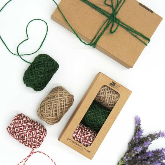 Wrap accessories pack, mixed hemp string product photo back L