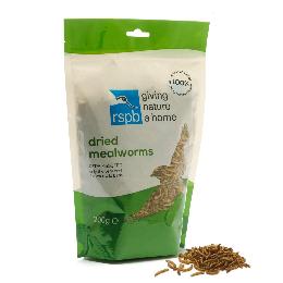 Dried mealworms 200g product photo