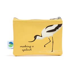 RSPB Avocet bird coin purse, Making a splash collection product photo