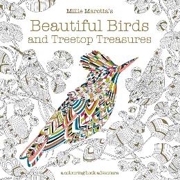 Beautiful birds and treetop treasures colouring book adventure, Millie Marotta product photo