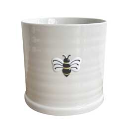 Garden bee plant pot product photo