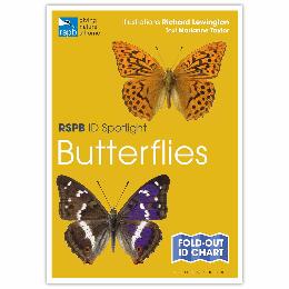 Butterflies identifier chart - RSPB ID Spotlight series product photo