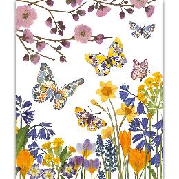Butterfly meadow greetings card product photo