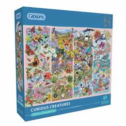 Curious creatures jigsaw puzzle, 1000-piece product photo