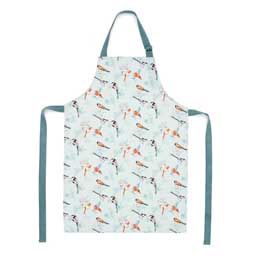 RSPB Frosty meadow bird apron product photo