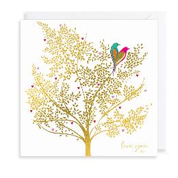 Lovebirds Valentine's Day card product photo