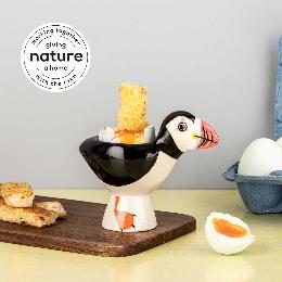 Hannah Turner puffin egg cup product photo