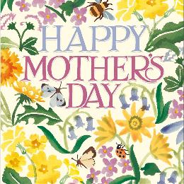 Wildflowers Emma Bridgewater Mother's Day card product photo