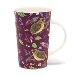 RSPB Hedgehog latte mug, Beyond the hedgerow collection product photo