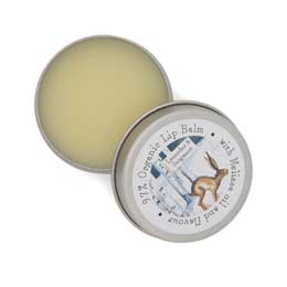Lavender & bergamot organic lip balm by Heaven Scent product photo