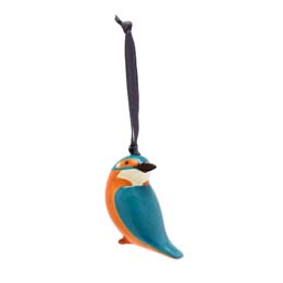 RSPB hanging Kingfisher ornament product photo