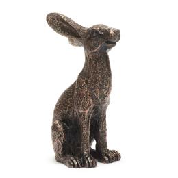 Mini alert hare sculpture product photo