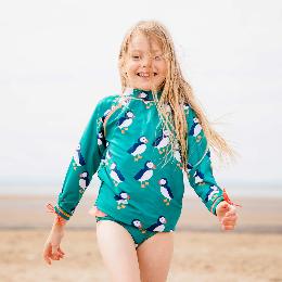 UV rash vest and bottoms by Muddy Puddles, 3-4 years product photo