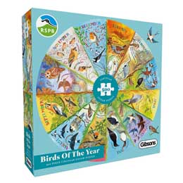 RSPB Birds of the year jigsaw puzzle, 500-piece product photo