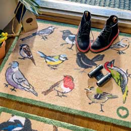 RSPB Birdwatcher doormat product photo