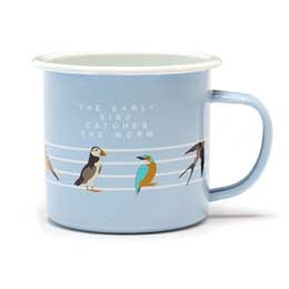 RSPB Early bird enamel mug - Free as a bird collection product photo