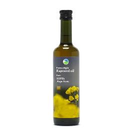 RSPB Extra virgin rapeseed oil product photo