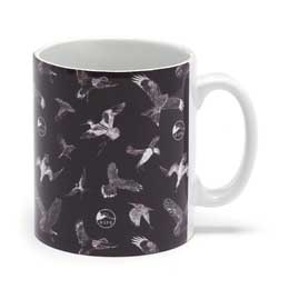 RSPB Flight ceramic mug, black product photo