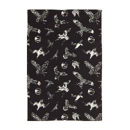 RSPB Flight tea towel, black product photo