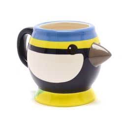 Blue tit shaped mug - Free as a bird collection product photo