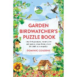RSPB Garden birdwatcher's puzzle book product photo