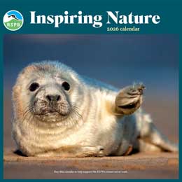 RSPB Inspiring nature calendar 2026 product photo