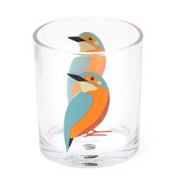 Kingfisher votive - Free as a bird collection product photo