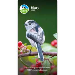 RSPB Pocket nature photo diary 2025 product photo