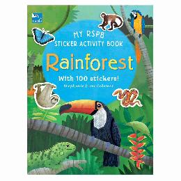 My RSPB rainforest sticker activity book product photo