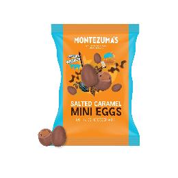 Montezuma's salted caramel milk chocolate mini eggs product photo