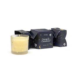 St Eval orange & cinnamon mini candle cracker gift product photo