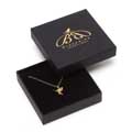 Robin necklace 18ct gold vermeil by Blackbird Jewellery product photo front T