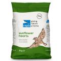 Premium sunflower hearts bird seed 4kg product photo back T