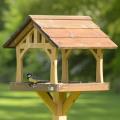Country barn bird table product photo back T