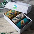 RSPB Garden birds bamboo socks gift pack product photo ai6 T