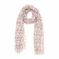 RSPB Birds and berries recycled scarf, cream product photo default T