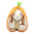 Flipetz Bunny carrot hideaway plush product photo back T