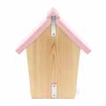 RSPB Cabin nest box, dusty pink product photo ai6 T