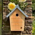 RSPB Cabin nest box, slate grey product photo default T