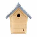 RSPB Cabin nest box, slate grey product photo ai5 T